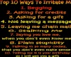 Top 10 Ways To Irritate