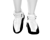 Mel Black White Jordans
