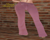 pink jeans