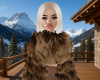 Zariah Fur Coat Brown