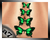 tatto stomach Green Butt