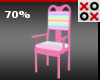 70% Scaler Pink Chair