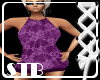 [STB] Purple Lace Dress