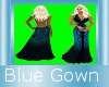 Blue Celtic Gown