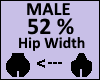 Hip Scaler 52% Male