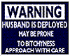 Warning Husband...