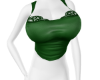1/4 top busty green