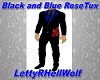 Black&Blue Rose Tux