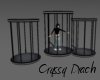 Gray Wall Dance Cage