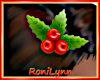 Mistletoe Hair Clip 2