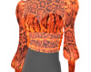 orange snake shirt