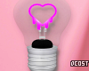Heart Bulb Light