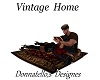 vintage reading rug