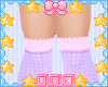 Purple Kawai Cutie Socks