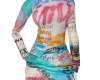 𝒫𝐹. Graffiti Dress