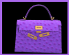 Kelly Ostrich Purple
