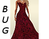 Lace Red Gown