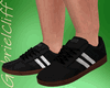 Black Run Sneakers