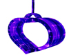 Blue Purple Heart Swing