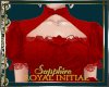[S] V Lace Red Dress