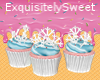 Sweet Snowflake Cupcakes