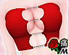 蝶 Red Chain Cropped