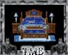 Blue Victorian Bed