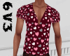 6v3| Heart Pattern Shirt