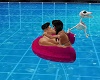 Pool Float Kiss