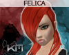 +KM+ Felica Red Glitter