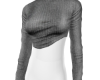 B! Basic Gray Sweater