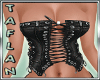 T* Corset Black Top