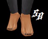 Black Bandana Bare Feet