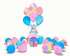 GM's Twins Balloons deco