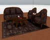 Brown Sofa Set 2