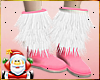 Pink Santa Boots