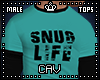 Snug Life Teal Shirt