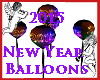 2015 New Years Balloons
