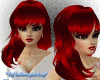 Red Darlene Hair