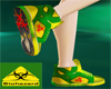 Toxic Yellow Sneakers