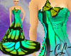 Monarch Green Gown