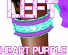 Heart Purple ArmBand L