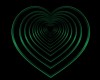 Ring of hearts green