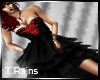 ~TR~ Gown Blk/Red