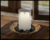 Rustic candle