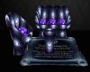 [D]Purple Couch Set