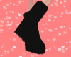 EZ- Black Fur Boots