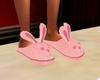 ~TQ~pink bunny slippers