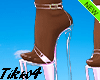 Sexy Zapato Cristal Rosa