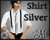 MM~ Dress Shirt Silver
